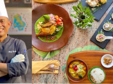 Pardianto, Executive Chef dari SereS Springs Resort dan kuliner yang disajikan dalam Bali Hotels Association (BHA) Sustainable Food Festival ke-3