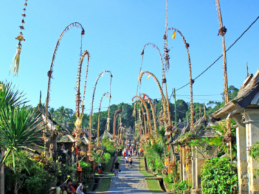 kapan rainan pegatwakan dan kapan penjor galungan dicabut?