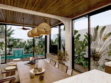 salah satu rancangan gambar dari The Mandara Village Kerobokan