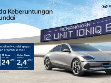 Hyundai IONIQ 6 Gratis di roda keberuntungan hyundai