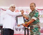 Danrem 163/Wira Satya Hadiri Kegiatan Bakti Sosial, Karya Bakti dan Donor Darah