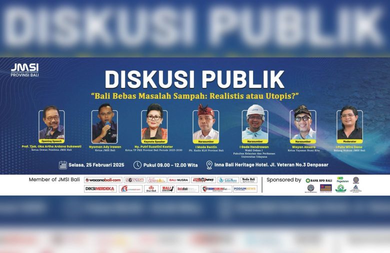 JMSI Bali Gelar Diskusi Publik Sambut HUT Ke-5 dan Peringatan HPSN