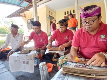 Upaya Konservasi Lontar ‘Druwen Krama’ di Klungkung, Bali