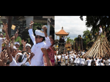 2 tradisi yang hanya ditemukan ketika rahinan kuningan tiba