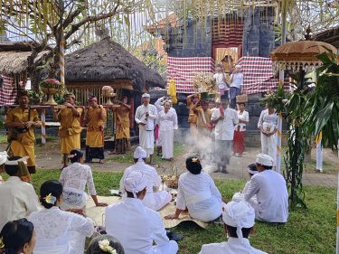 Usaba Dasa di desa adat Perasi