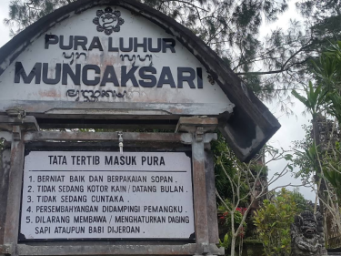 Pura Muncak Sari: Surganya Pencari Jodoh di Lereng Gunung Batukaru Tabanan