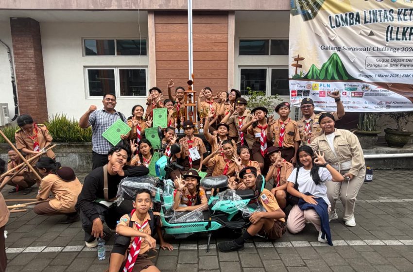 SMP Negeri 3 Denpasar Raih Predikat Juara Umum Galang Saraswati Challenge 2026
